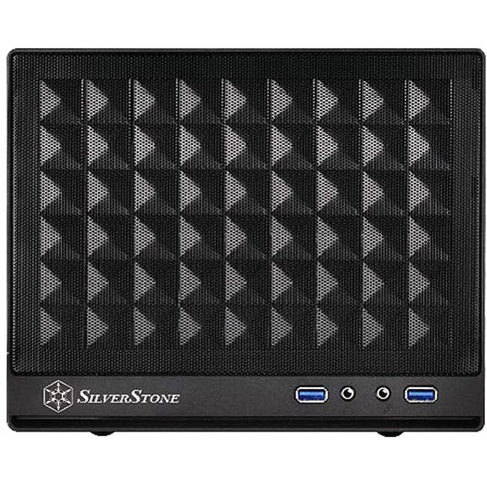Корпус SST-SG13B Sugo Mini-ITX Compact Computer Cube Case, Mesh Front Panel, black, RTL