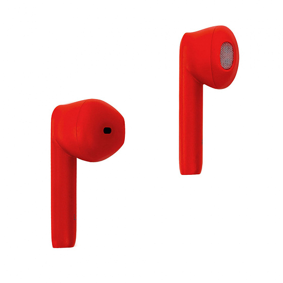 Беспроводные TWS наушники Rombica Mysound Factor. Цвет: красный.