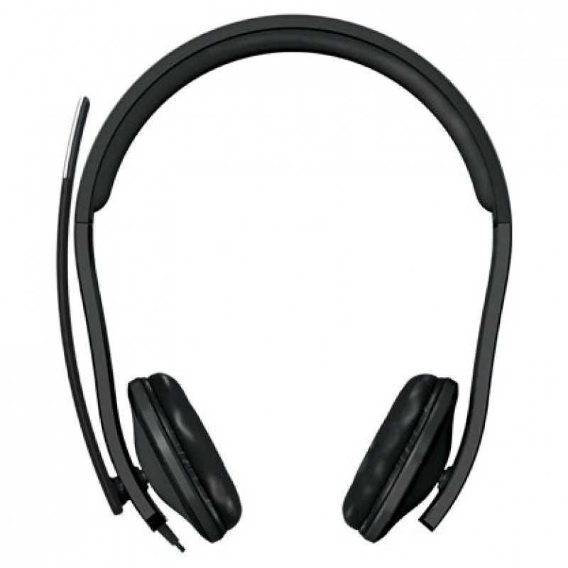Наушники с микрофоном Microsoft LX-6000 черный 2м накладные USB оголовье (7XF-00001)