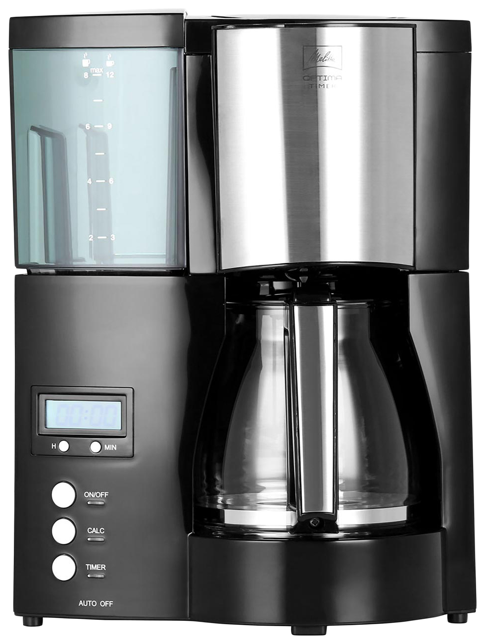 Кофеварка капельная Melitta Optima Timer 850Вт черный