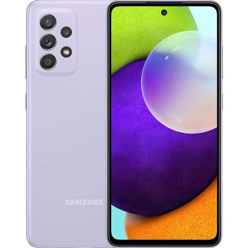 Смартфон Samsung SM-A525F Galaxy A52 128Gb 6Gb лаванда моноблок 3G 4G 2Sim 6.5" 1080x2400 Android 12 64Mpix 802.11 b/g/n/ac NFC GPS GSM900/1800 GSM1900 Ptotect microSDXC max1024Gb