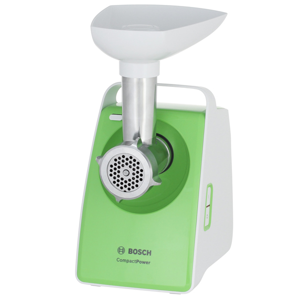 Мясорубка Bosch MFW3520G белый [1500 Вт, 1.8 кг/мин, корпус - пластик, лоток - пластик]