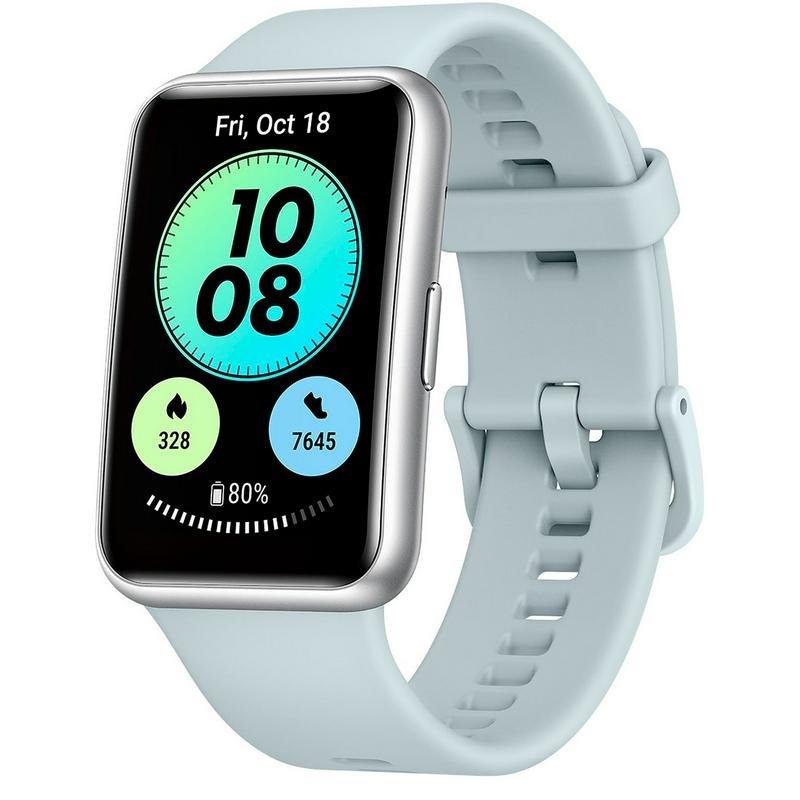 Умные часы Huawei Watch Fit 2 Yoda-B09S Isle Blue Silicone Strap 55028918