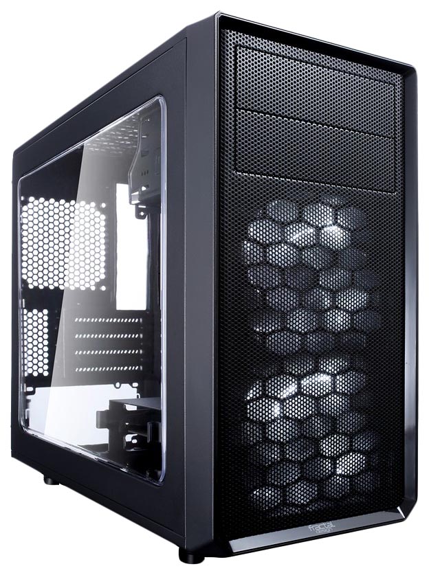 Корпус Fractal Design FOCUS G MINI Window черный без БП mATX