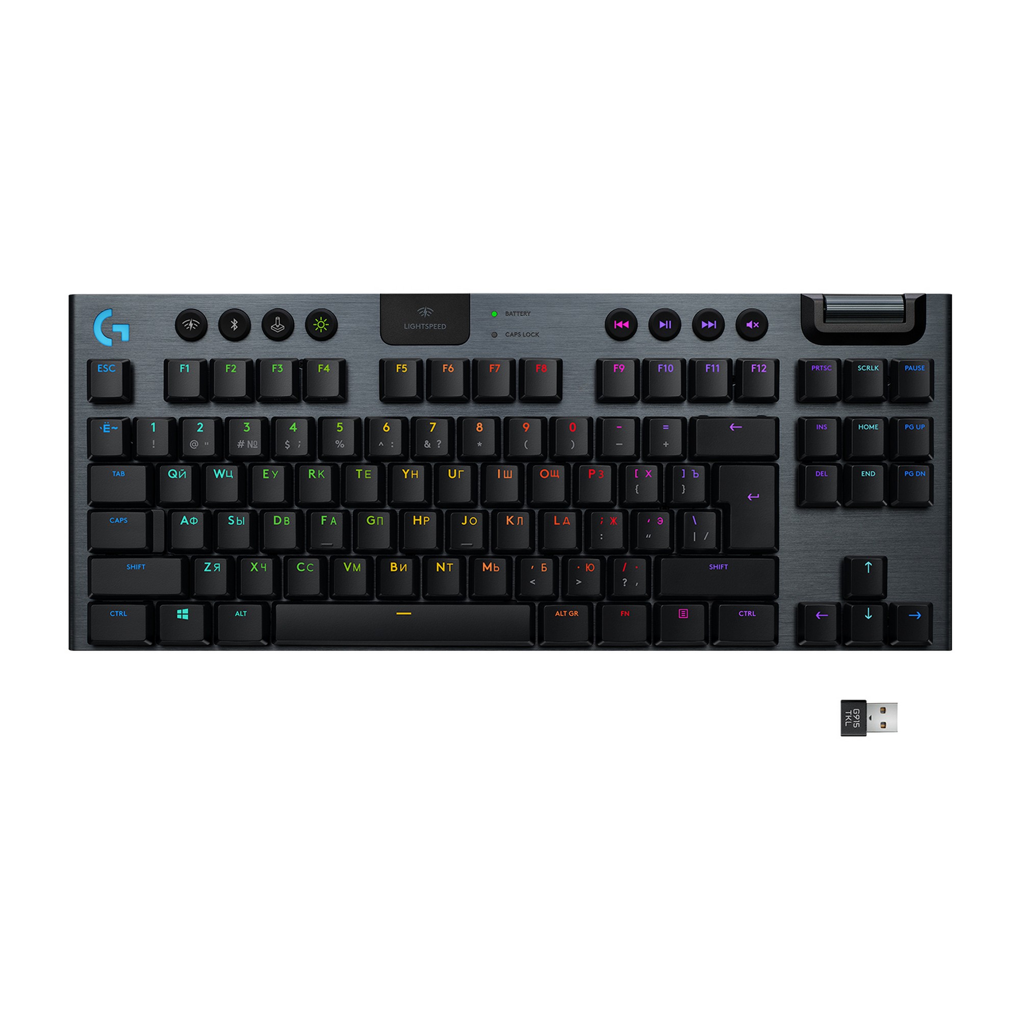 Logitech Gaming Keyboard G915 TKL  LIGHTSPEED Wireless RGB
