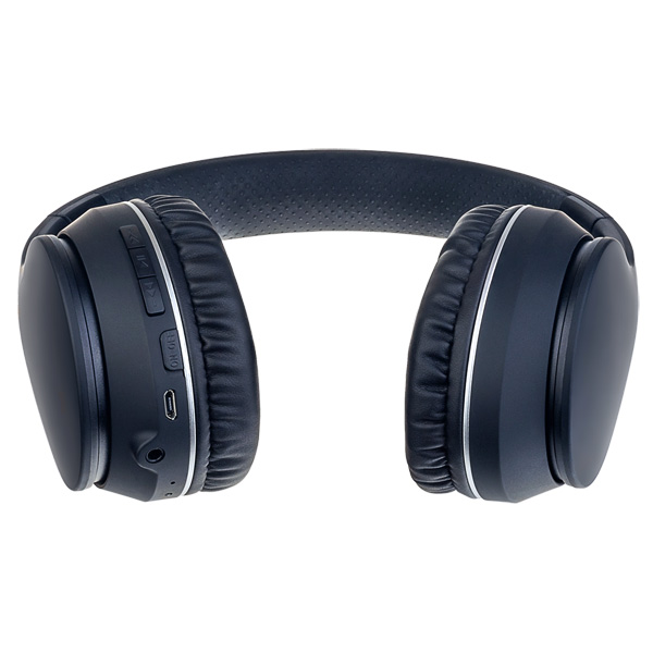 Bluetooth-гарнитура Perfeo MATE [охватывающие, закрытые, 20 Гц - 20000 Гц, микр., регулятор громкости, кабель - 1.2 м, черный]