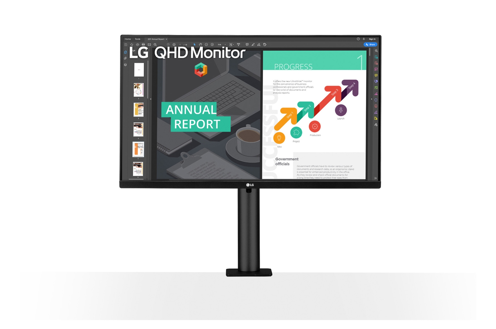 Монитор LG 27" 27QN880-B IPS LED, 2560x1440