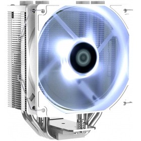 Кулер ID-COOLING SE-224-XT WHITE LGA20XX/1700/1200/115X/AM4 (10шт/кор, TDP 180W, PWM, 4 тепл.трубки прямого контакта, White LED FAN 120mm, белый) RET