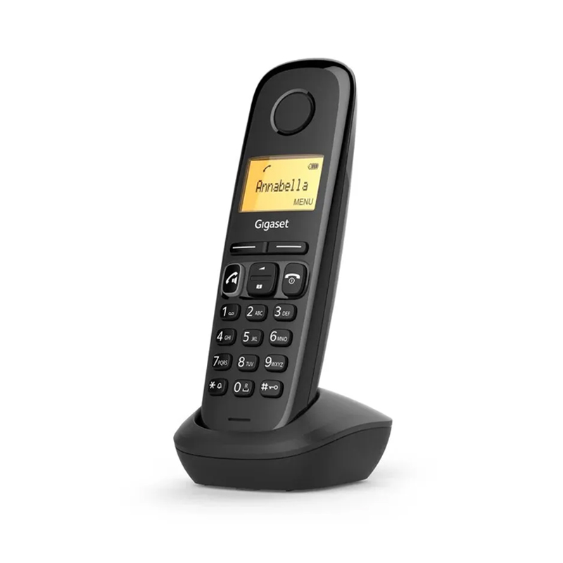 Трубка доп. Dect Gigaset A270H HSB RUS черный для A170/270