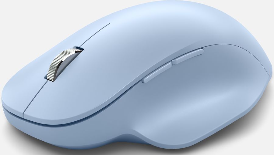 Мышь Microsoft Ergo Ergonomic голубой оптическая (2400dpi) беспроводная BT (5but)
