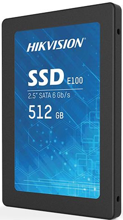 SSD 2.5" HIKVision 512GB E100 Series <HS-SSD-E100/512G> (SATA3, up to 550/480MBs, 3D TLC, 240TBW)