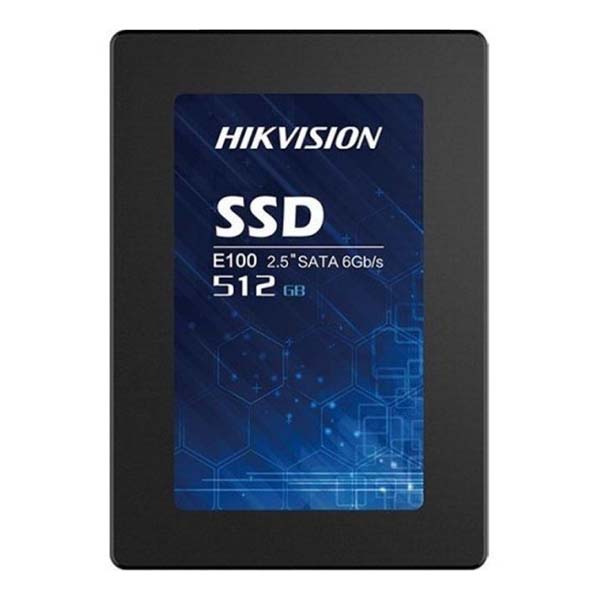 SSD 2.5" HIKVision 512GB E100 Series <HS-SSD-E100/512G> (SATA3, up to 550/480MBs, 3D TLC, 240TBW)