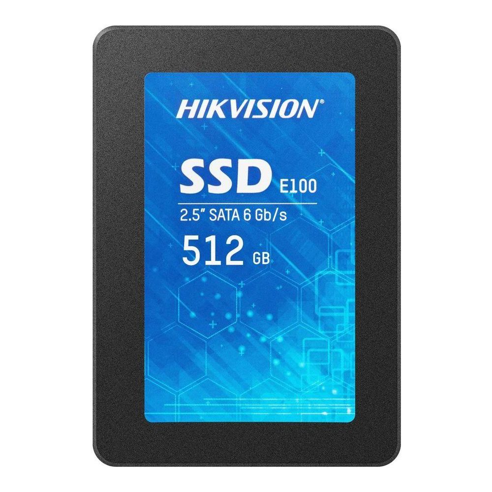 SSD 2.5" HIKVision 512GB E100 Series <HS-SSD-E100/512G> (SATA3, up to 550/480MBs, 3D TLC, 240TBW)