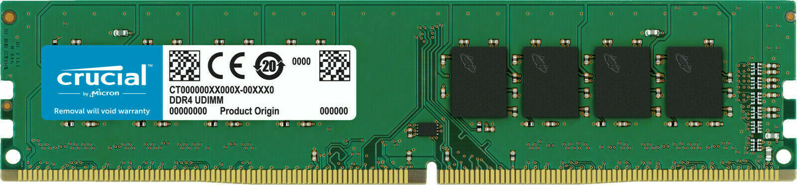 Оперативная память DIMM 16 Гб DDR4 2666 МГц Crucial (CT16G4DFRA266) PC4-21300