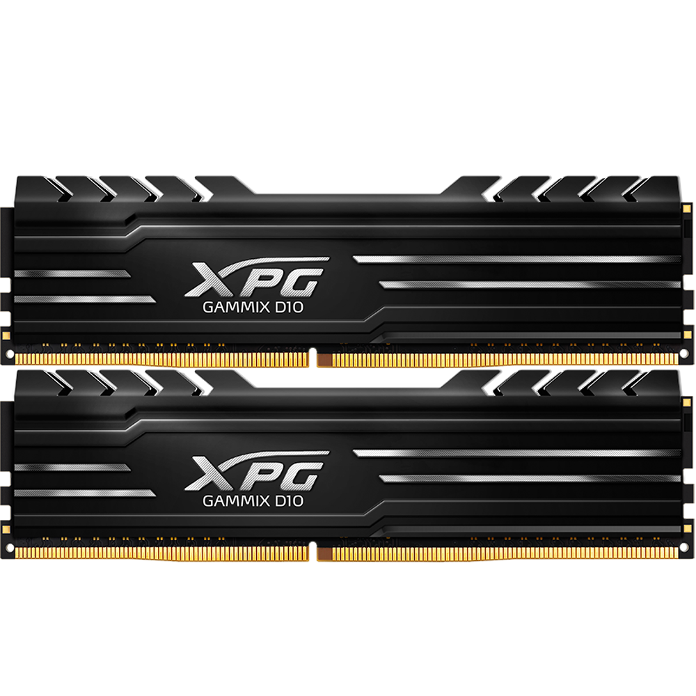 Оперативная память XPG Gammix D10 32 ГБ (16 ГБ x 2) DDR4 3200 МГц DIMM CL16 AX4U320016G16A-DB10