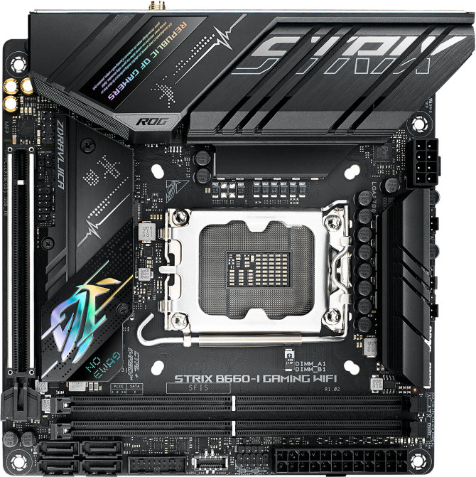 Материнская плата ASUS ROG STRIX B660-I GAMING WIFI