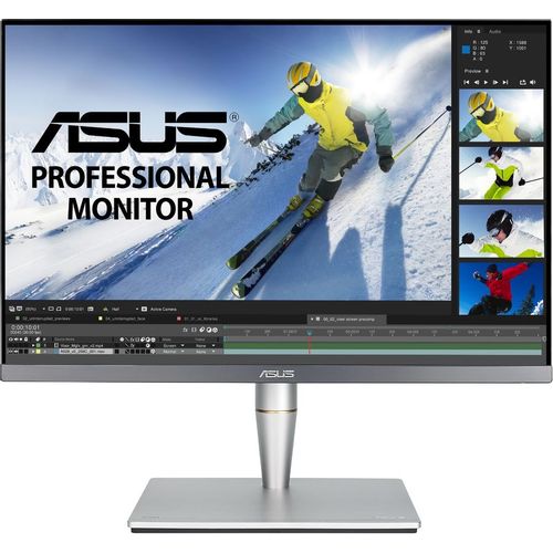 Монитор ASUS PA24AC, 24.1" Wide LED IPS monitor, 16:10, 1920x1200, 5ms(GTG), 400 cd/m2, 10M :1, 178°(H), 178°(V), 100% sRGB, △E< 2, DisplayHDR 400, DP over USB-C, DP, HDMI, USB3.0, speakers 2Wx2, Pivot, Height adjustment, Swivel, Kensington lock, VESA 100x100 mm, TCO, Energy Star®, gray