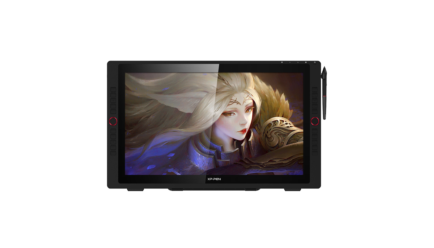 Графический планшет-монитор XPPen Artist 24 PRO USB Type-C/USB/HDMI черный