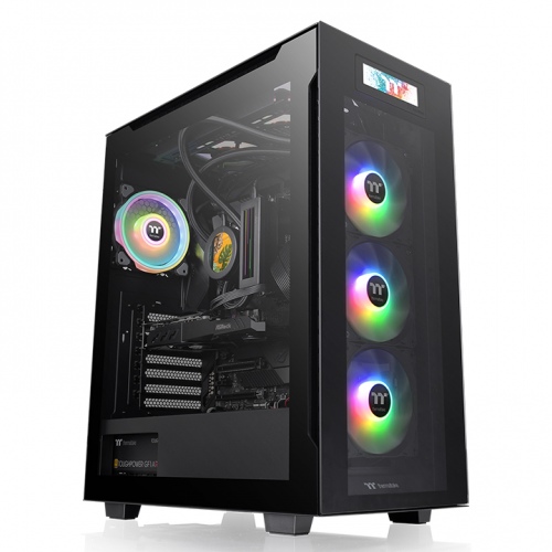 Корпус Thermaltake Divider 550 TG Ultra черный без БП ATX 4x120mm 4x140mm 2xUSB3.0 audio bott PSU