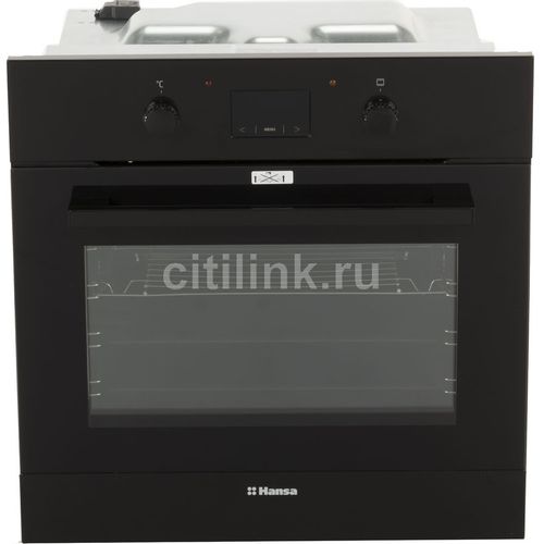 Духовой шкаф Электрический Hansa BOES684021 черный