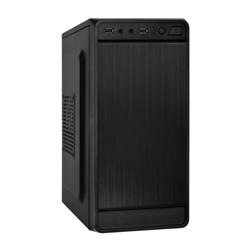 Корпус Mini-Tower ExeGate BAA-108 черный [0.44 мм, БП 400 Вт] [EX283125RUS]