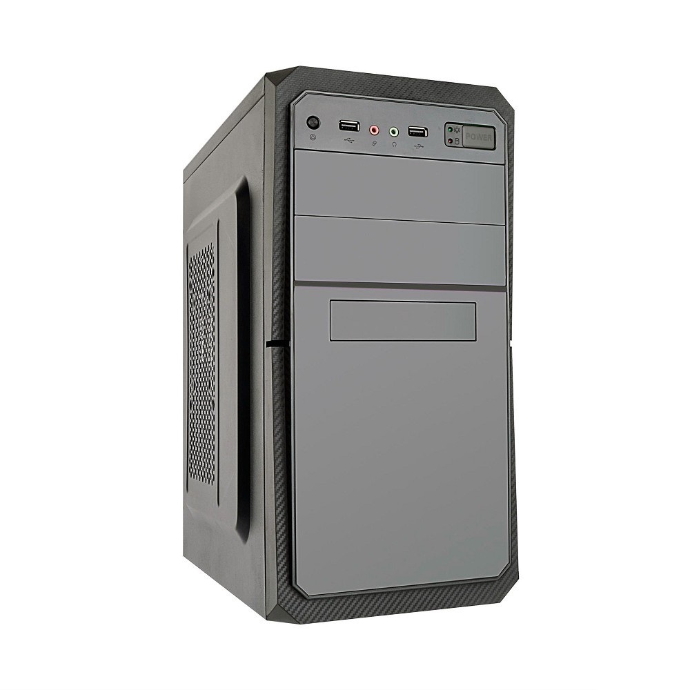 Корпус Mini-Tower ExeGate BA-202 черный [0.45 мм, БП 500 Вт] [EX284023RUS]