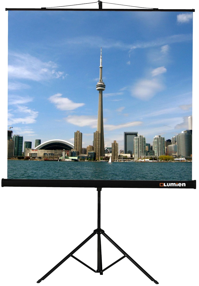 Экран на штативе Lumien Eco View 153x153см (раб.область 147х147 см) Matte White 1:1