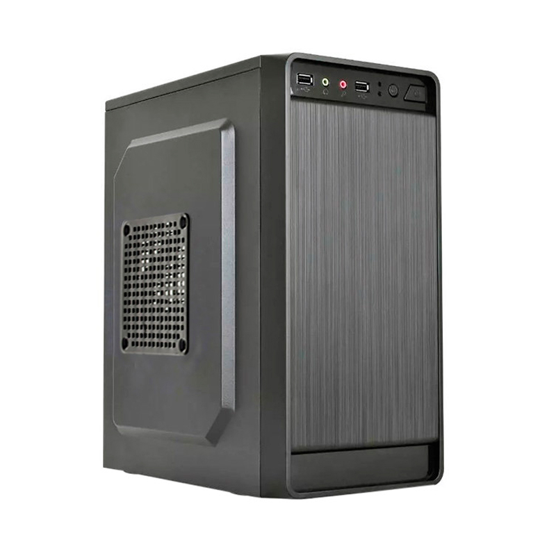 Корпус Mini-Tower ExeGate BAA-108U черный [0.44 мм, БП 400 Вт] [EX283130RUS]