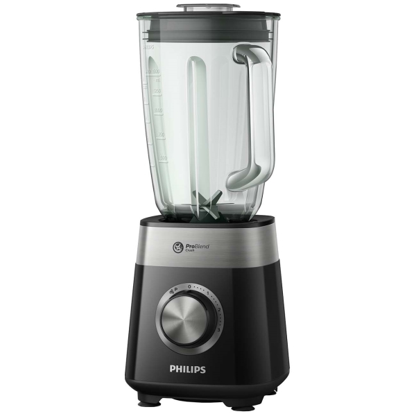 Стационарный блендер Philips HR2228, 800 Вт, черный