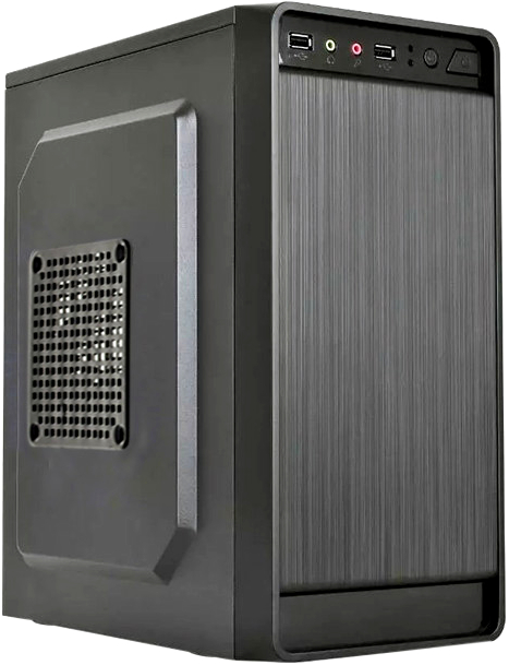 Корпус Minitower ExeGate BAA-108U (mATX, без БП, 1*USB+1*USB3.0, аудио, черный)