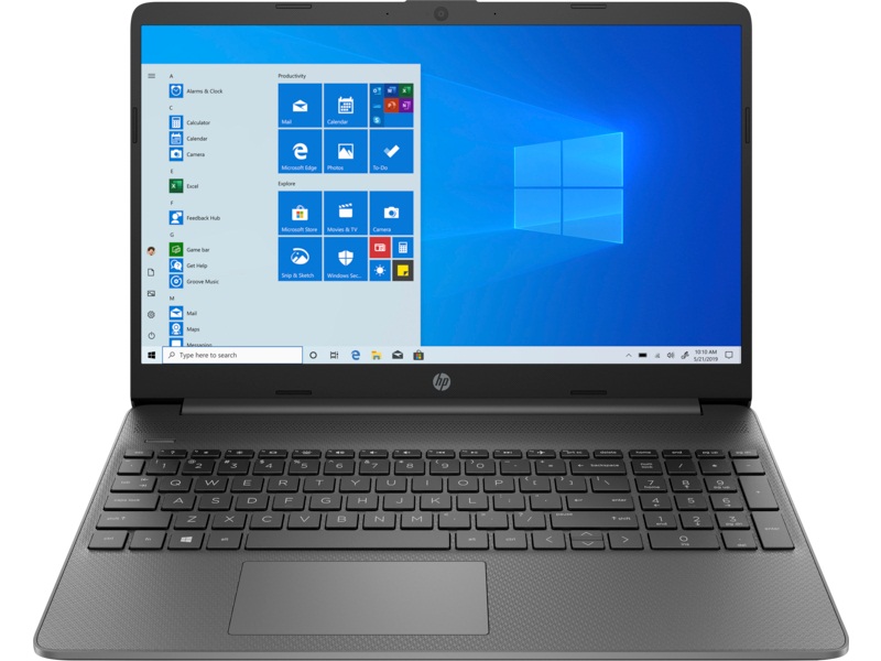 Ноутбук  HP15s-fq3023ur 15.6"/Intel Celeron N4500(1.1Ghz)/4096Mb/256Gb/Chalkboard gray/WinHome