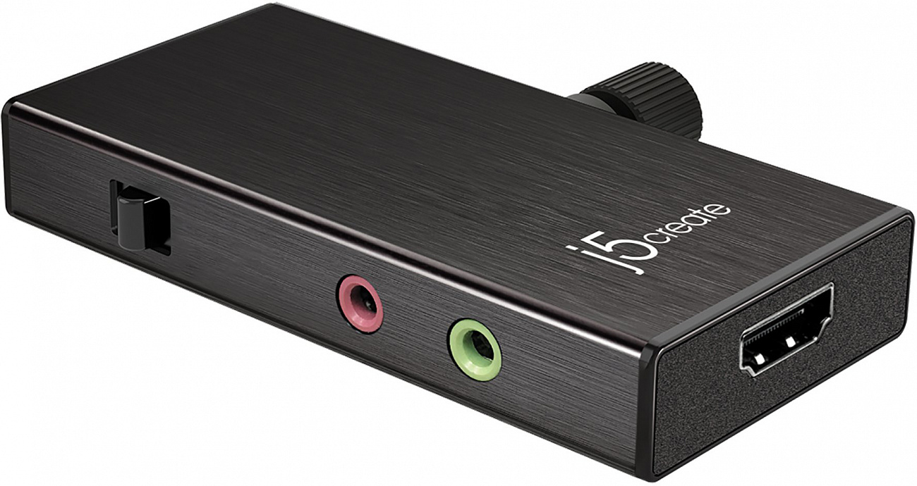 j5create Live Capture Adapter HDMI to USB-C with Power Delivery