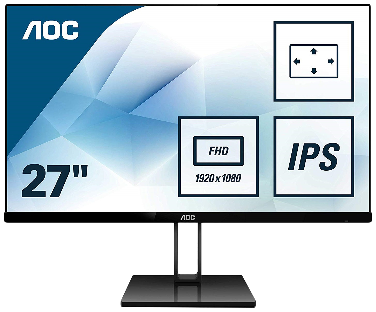 Монитор LCD 27" IPS 27V2Q AOC