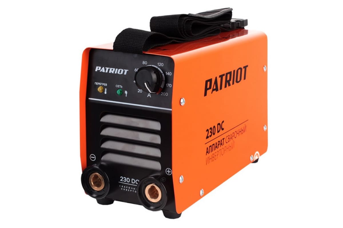 Сварочный аппарат Patriot WM200D инвертор ММА 9.1кВт