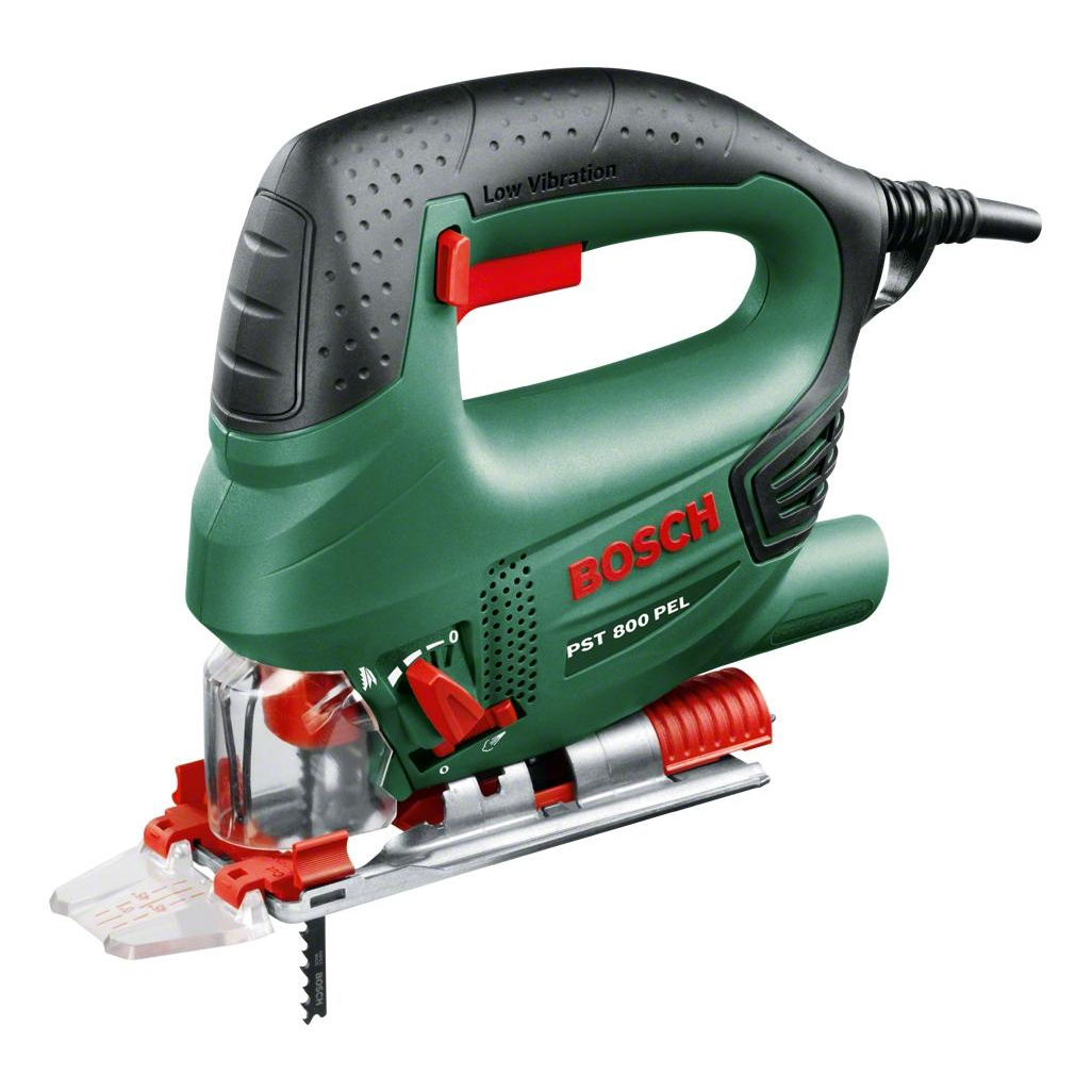 Лобзик Bosch PST 800 PEL 530Вт 3000ходов/мин от электросети (кейс в комплекте)