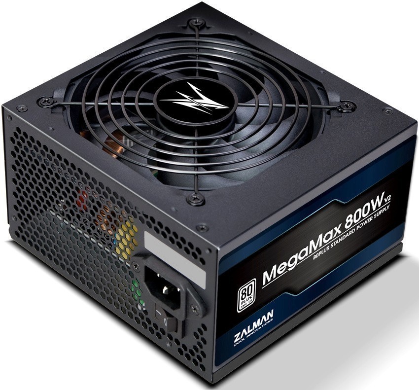 Блок питания Zalman ZM800-TXII, 800W, ATX12V v2.31, APFC, 12cm Fan, 80+ 230V EU, Retail