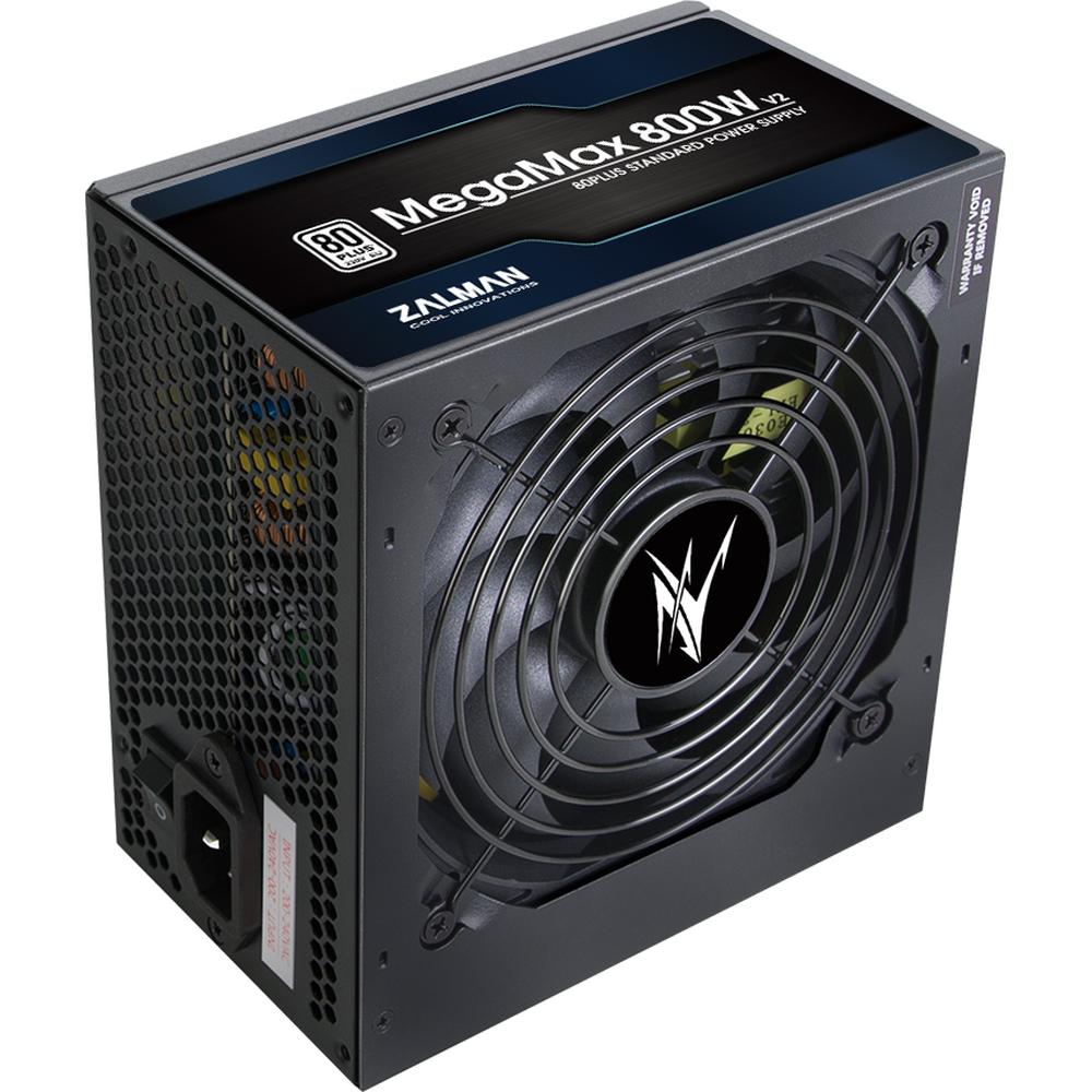 Блок питания Zalman ZM800-TXII, 800W, ATX12V v2.31, APFC, 12cm Fan, 80+ 230V EU, Retail