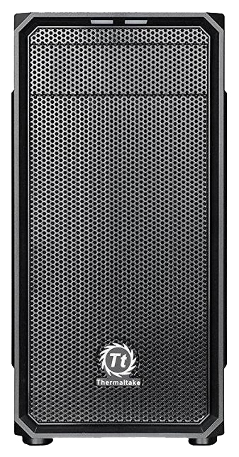Корпус Thermaltake Versa H15 черный без БП mATX 4x120mm 1xUSB2.0 1xUSB3.0 audio bott PSU