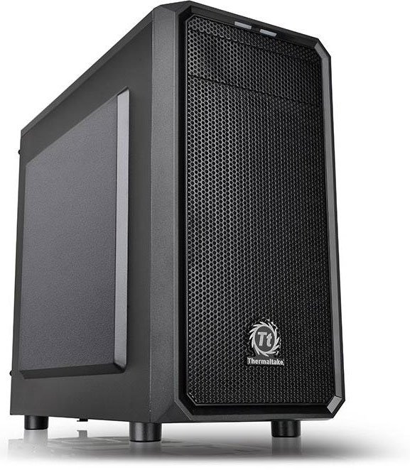Корпус Thermaltake Versa H15 черный без БП mATX 4x120mm 1xUSB2.0 1xUSB3.0 audio bott PSU