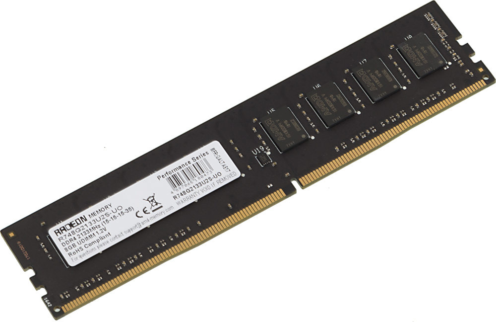 Оперативная память 8Gb DDR4 2133MHz AMD (R748G2133U2S-UO) OEM