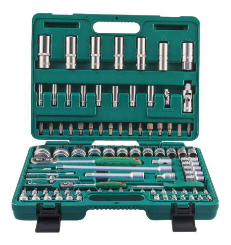 JONNESWAY S04H52494S Набор инструмента универсальный 1/4", 1/2"DR, 94 предмета