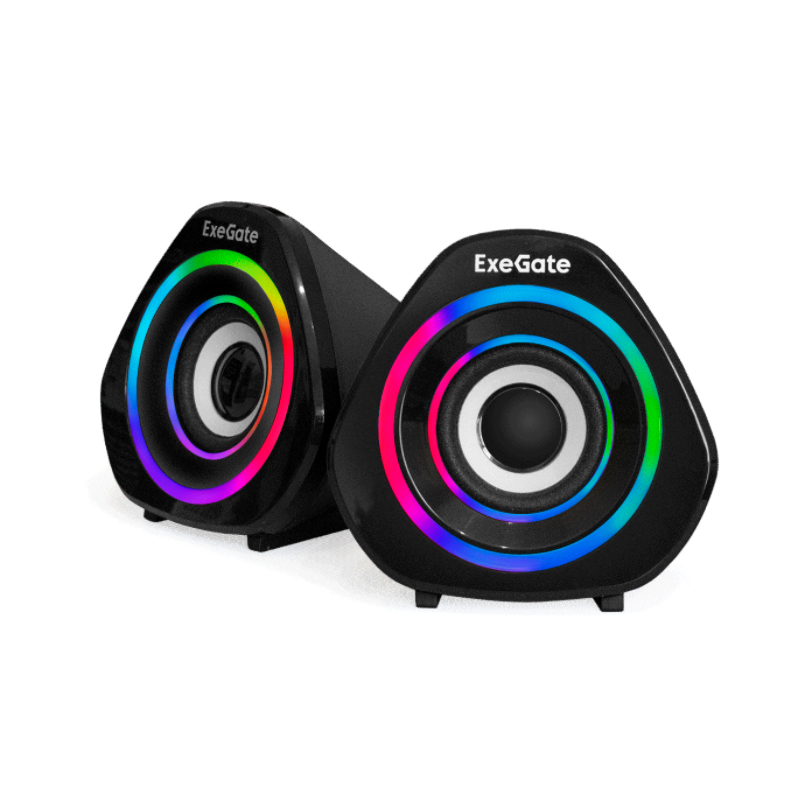 Колонки 2.0 ExeGate Accord 210 [6 Вт, питание - USB порт, черный]