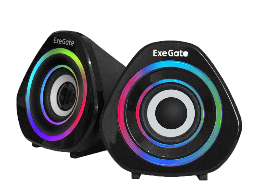 Колонки 2.0 ExeGate Accord 210 [6 Вт, питание - USB порт, черный]