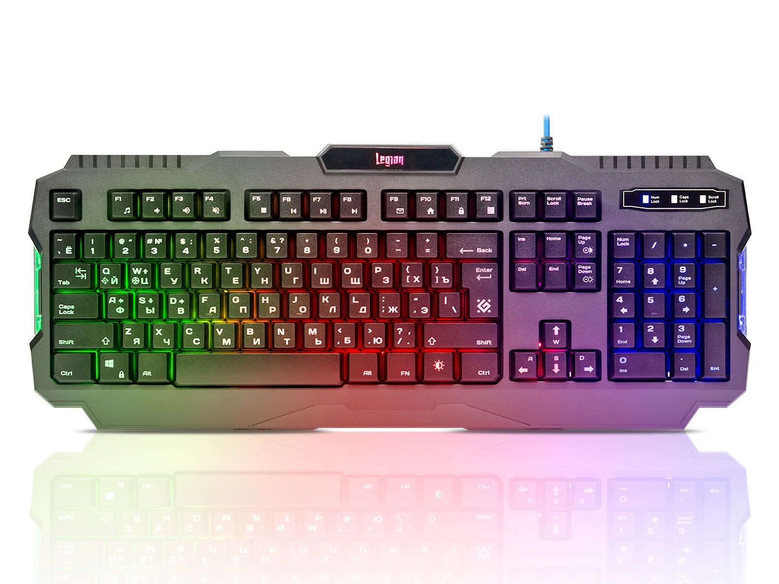 Клавиатура игровая проводная  Defender Legion GK-010DL