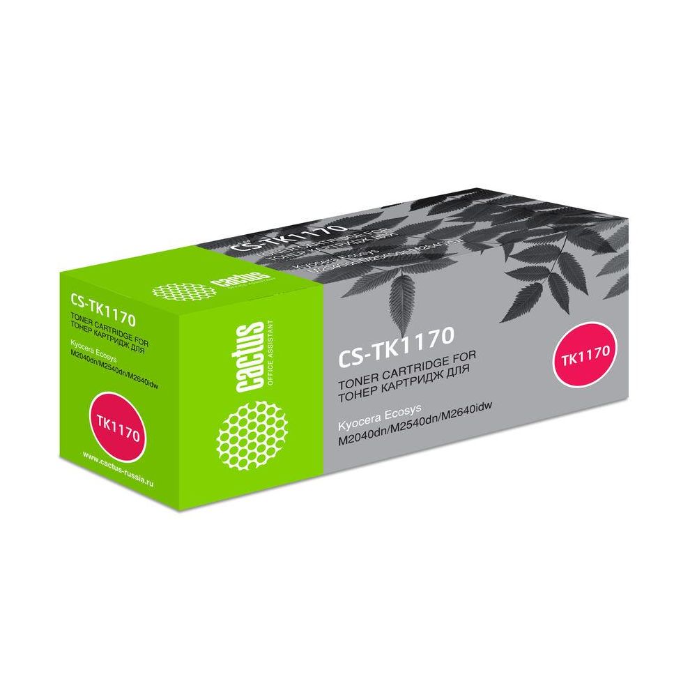 Картридж лазерный Cactus CS-TK1170 TK-1170 черный (7200стр.) для Kyocera Ecosys M2040dn/ M2540dn/M2640idw