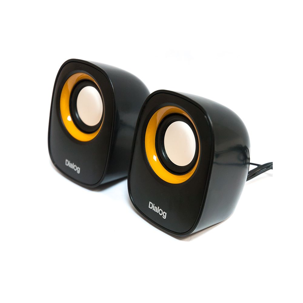 Колонки Dialog Colibri AC-06UP BLACK акустические колонки 2.0, 6W RMS, питание от USB