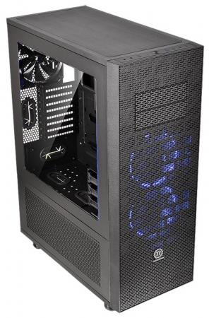 Корпус Thermaltake Core X71 TG черный без БП ATX 2xUSB2.0 2xUSB3.0 audio bott PSU