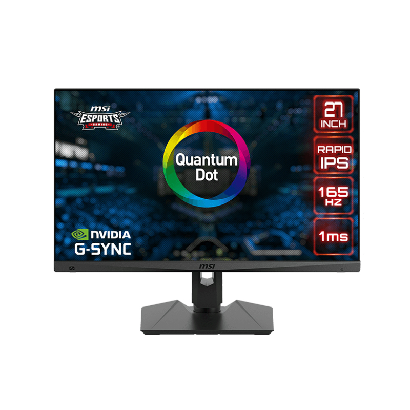 27"Монитор MSI Optix MAG274QRF QD, 2560x1440, 165 Гц, IPS, черный