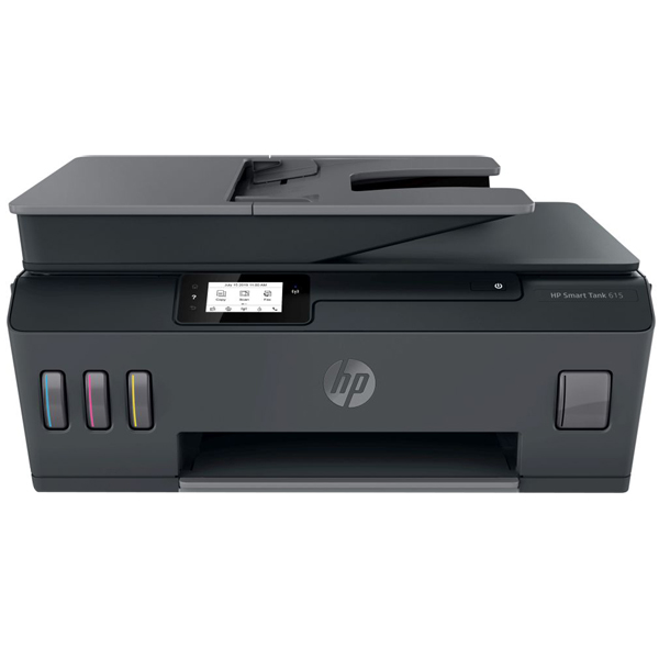 HP Smart Tank 615 Y0F71A { МФУ, А4, 1200х1200 ч/б, 4800x1200 цвет., 22 стр/мин (ч/б А4), 14 стр/мин (цветн. А4), 256 МБ, Wi-Fi, USB}