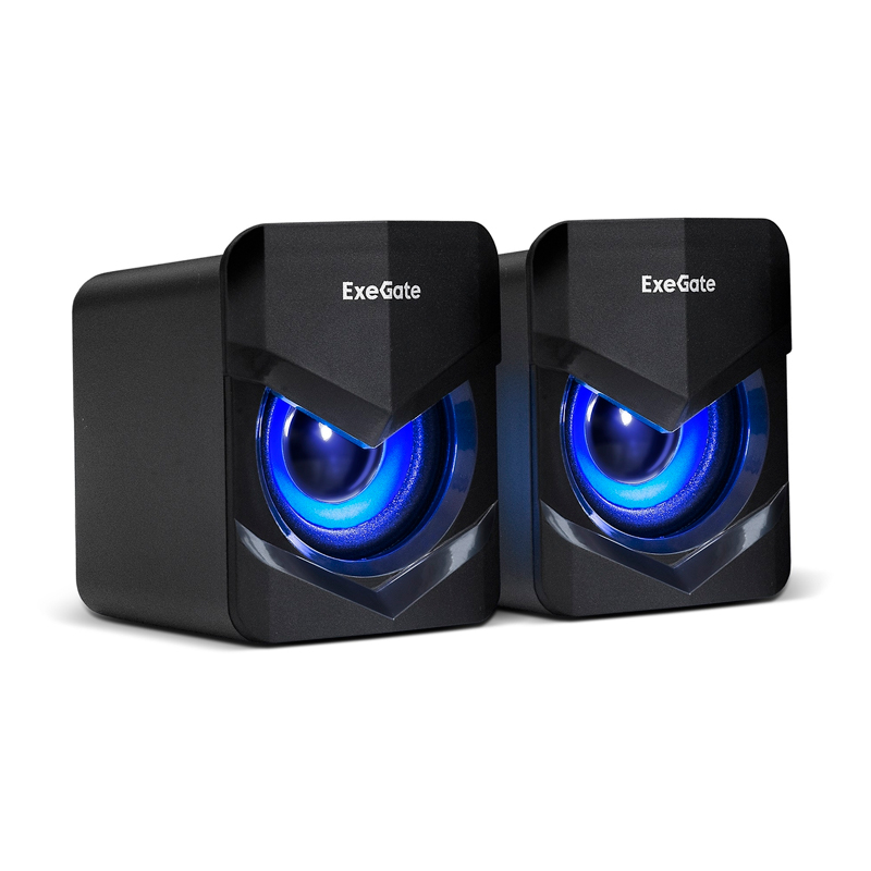 Колонки 2.0 ExeGate Accord 200 [6 Вт, питание - USB порт, черный]